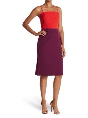 Milly colorblock Cady dress, size 6